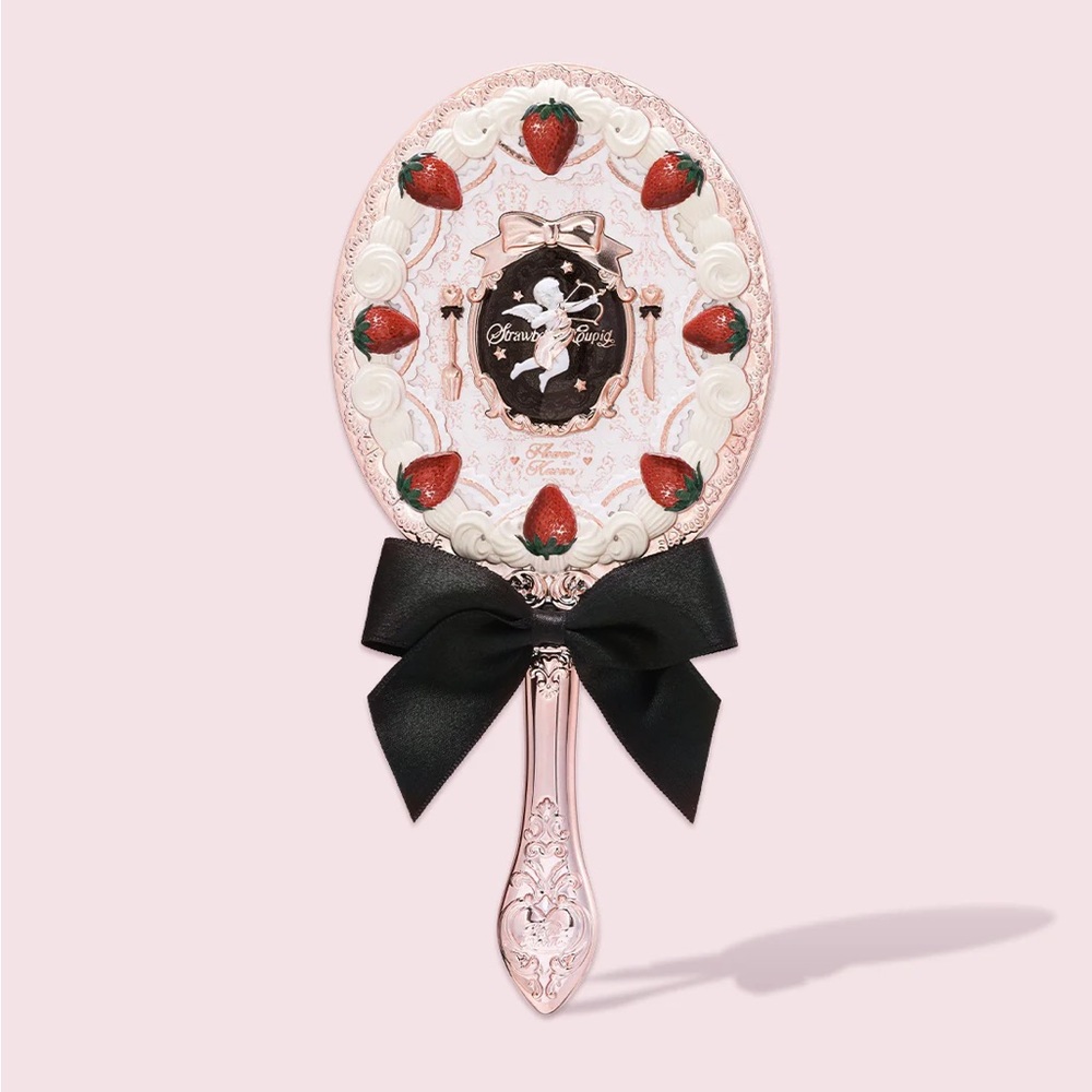New Flower Knows Strawberry Cupid Hand Mirror COLOR – Milk Shake